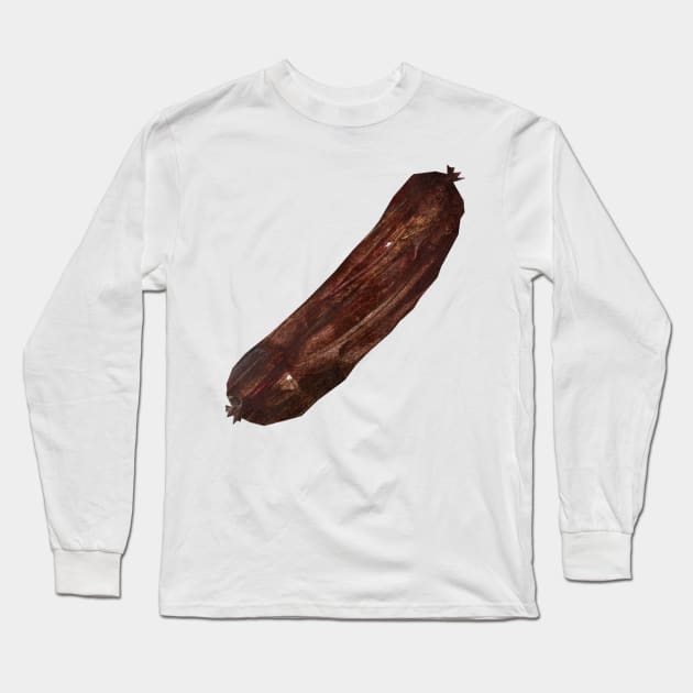 Sausage Long Sleeve T-Shirt by Babban Gaelg